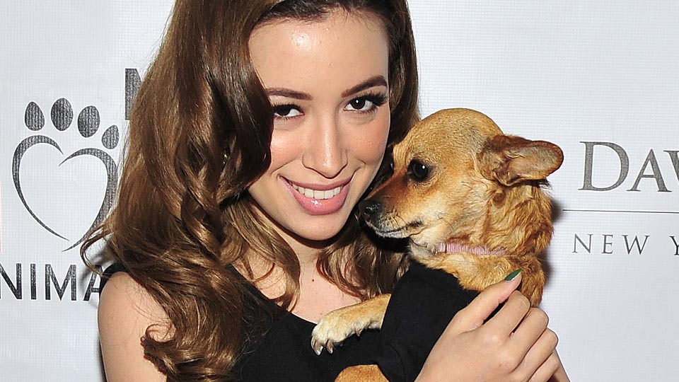 Christian Serratos at the “Makeovers for Mutts” gala fundraiser