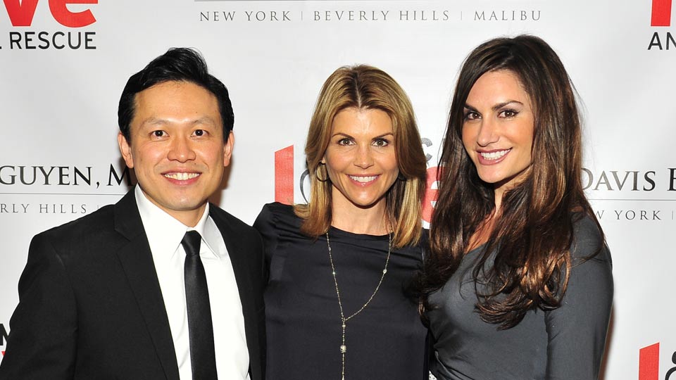 Dr. Nguyen and Lori Loughlin at the “Makeovers for Mutts” gala fundraiser