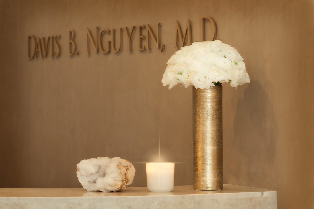 Dr. Nguyen's Beverly Hills medical office reception area.