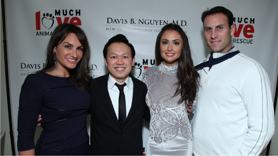 Guests at Dr. Nguyen's charity event.